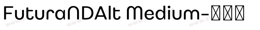 FuturaNDAlt Medium字体转换 FuturaNDAlt Medium字体转换